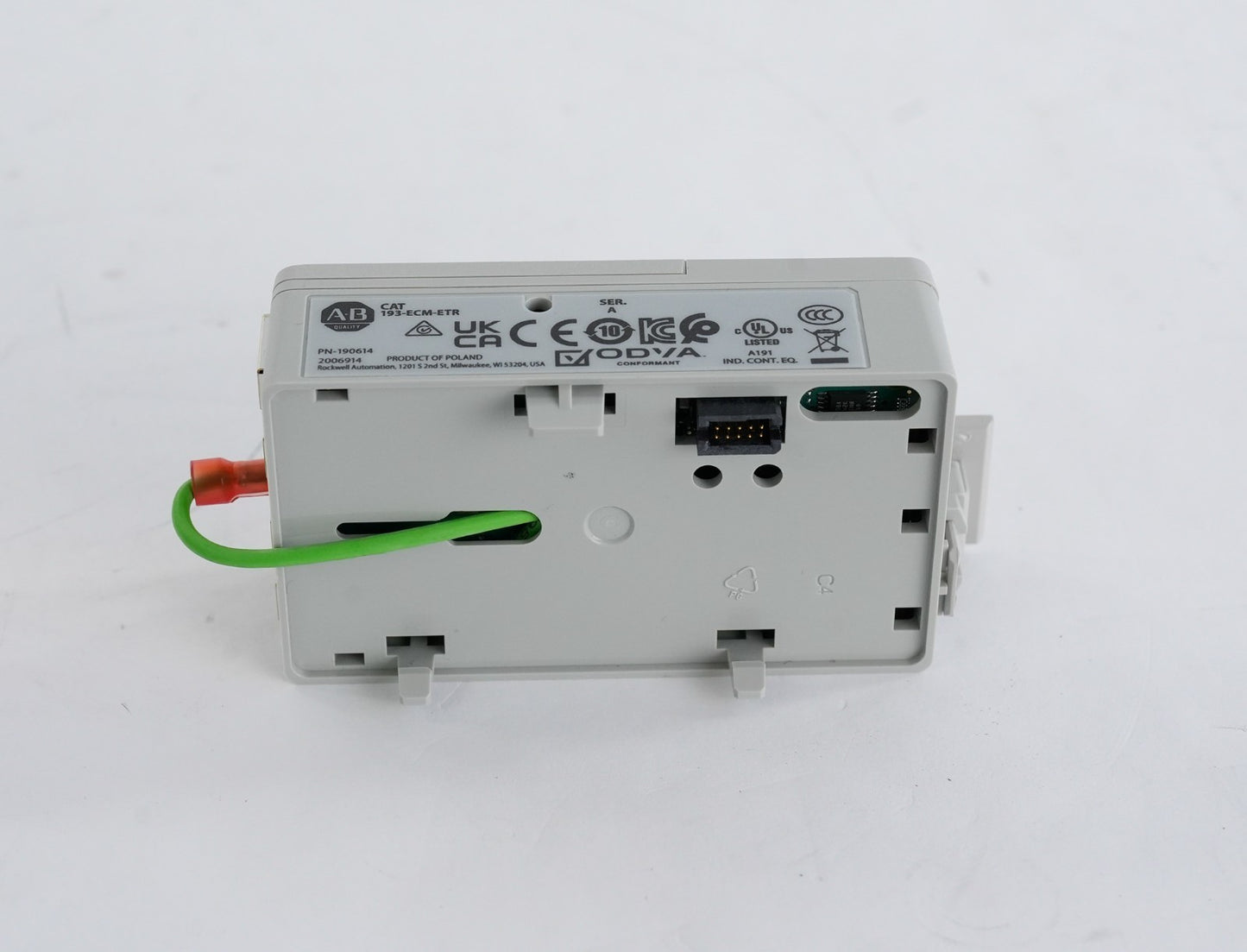 Allen Bradley 193-ECM-ETR /A FW 1.013 Enet/IP Communication Module - Open Box