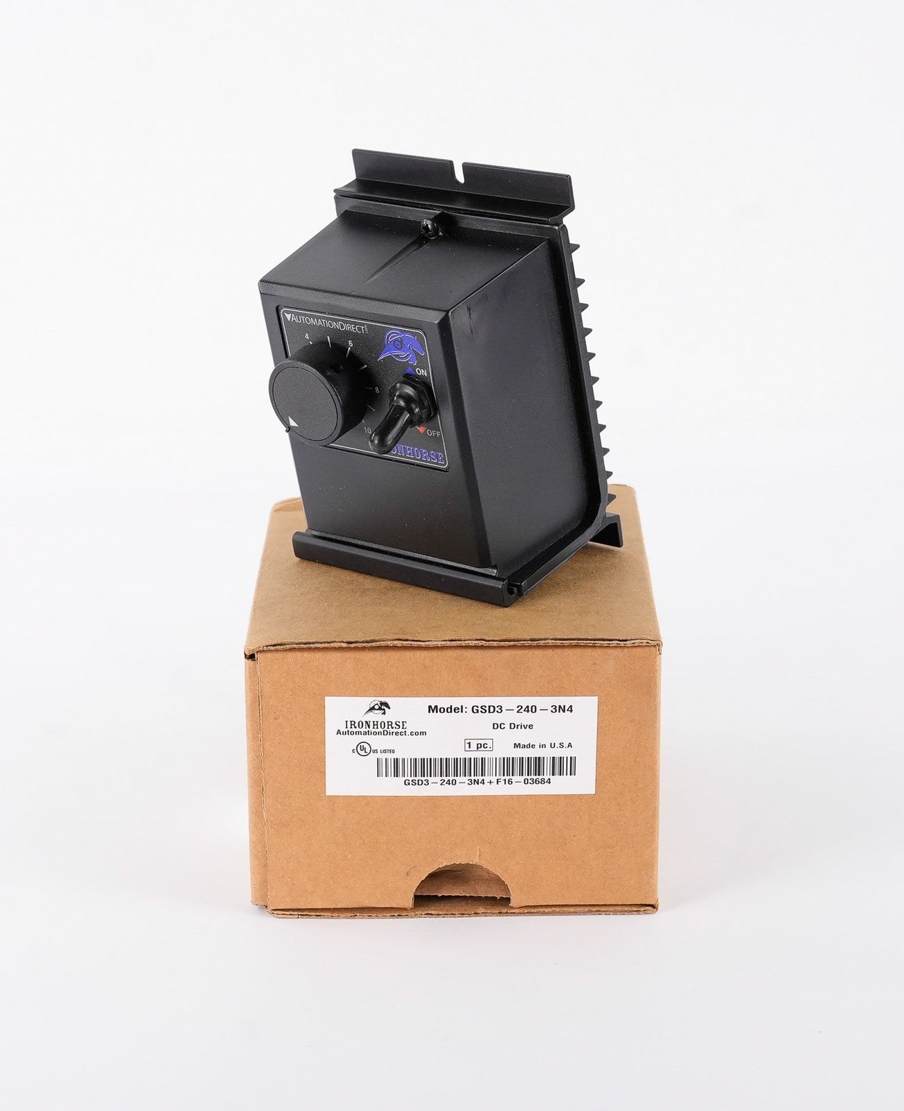 Ironhorse GSD3-240-3N4 DC Drive 120/240VAC GSD3-240-3N4+F16-03684 - Open Box