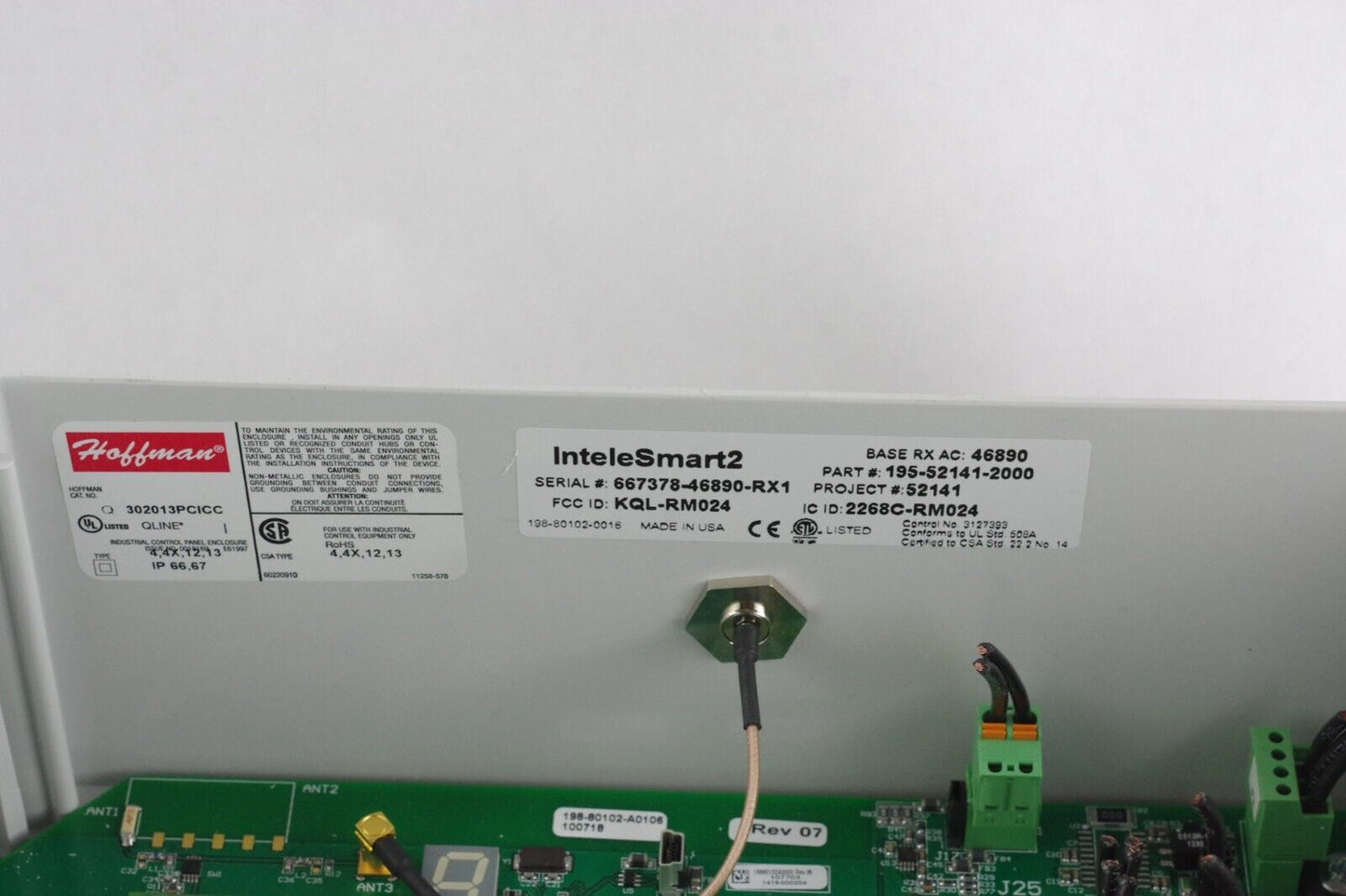 Magnetek Telemotive InteleSmart2 Receiver 195-52141-2000 46890 inteleSmart 2