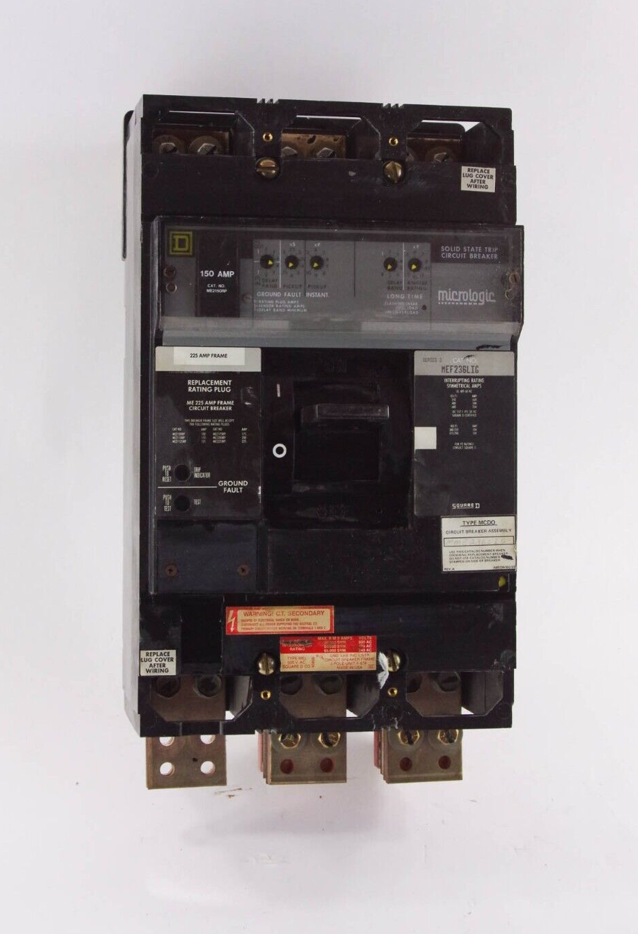 SQUARE D MME236LIG / MEF236LIG MCD0 A80239-552-01 / A8023955201 Circuit Breaker