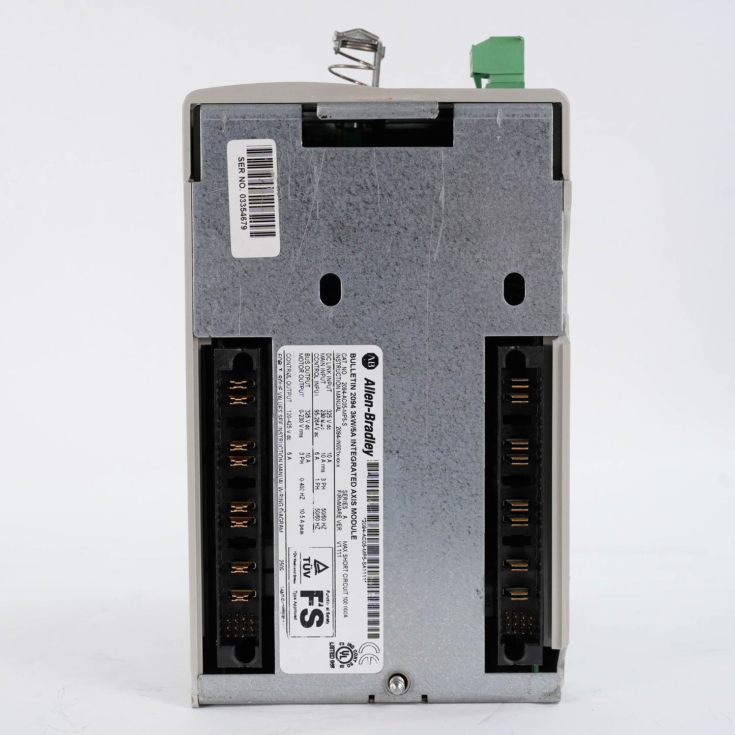 Allen Bradley 2094-AC05-MP5-S Kinetix 6000 IAM 230V 3PH 3kW (Plastics Damage)