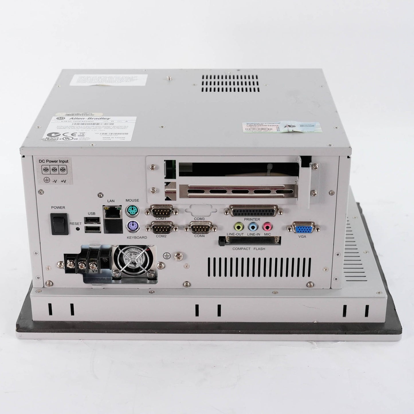 Allen Bradley 6181P-12TPXPHDC /D VersaView 1200P Industrial PC 6181P-12TPXPH DC