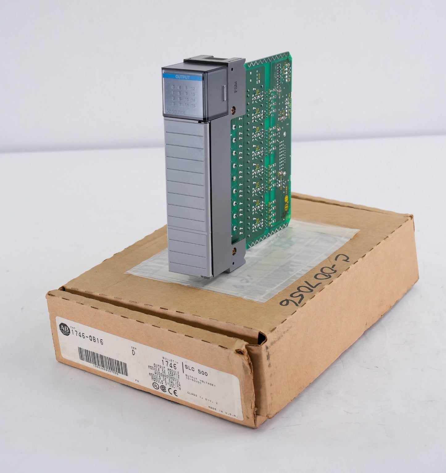 Allen Bradley 1746-OB16 /D SLC500 Output Card Module 1746OB16 - Open Box