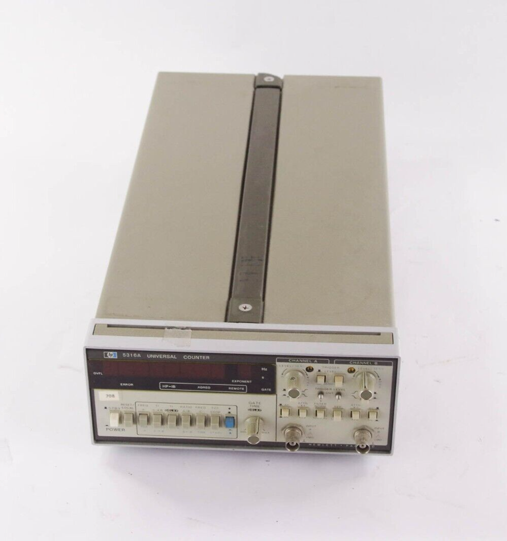 Hewlett Packard HP 5316A Universal Counter Frequency Unit with Options 003 & 004