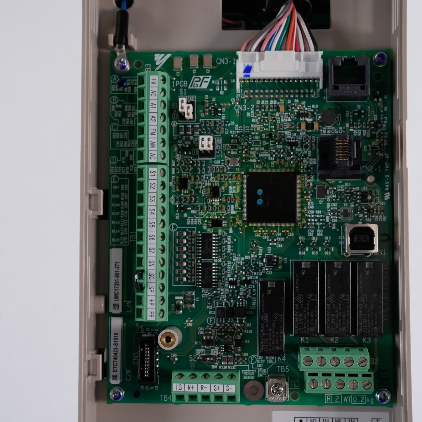 Yaskawa CIMR-ZU4A0005FAA Rev B Z1000 Drive 480V 4.8A CIMRZU4A0005FAA