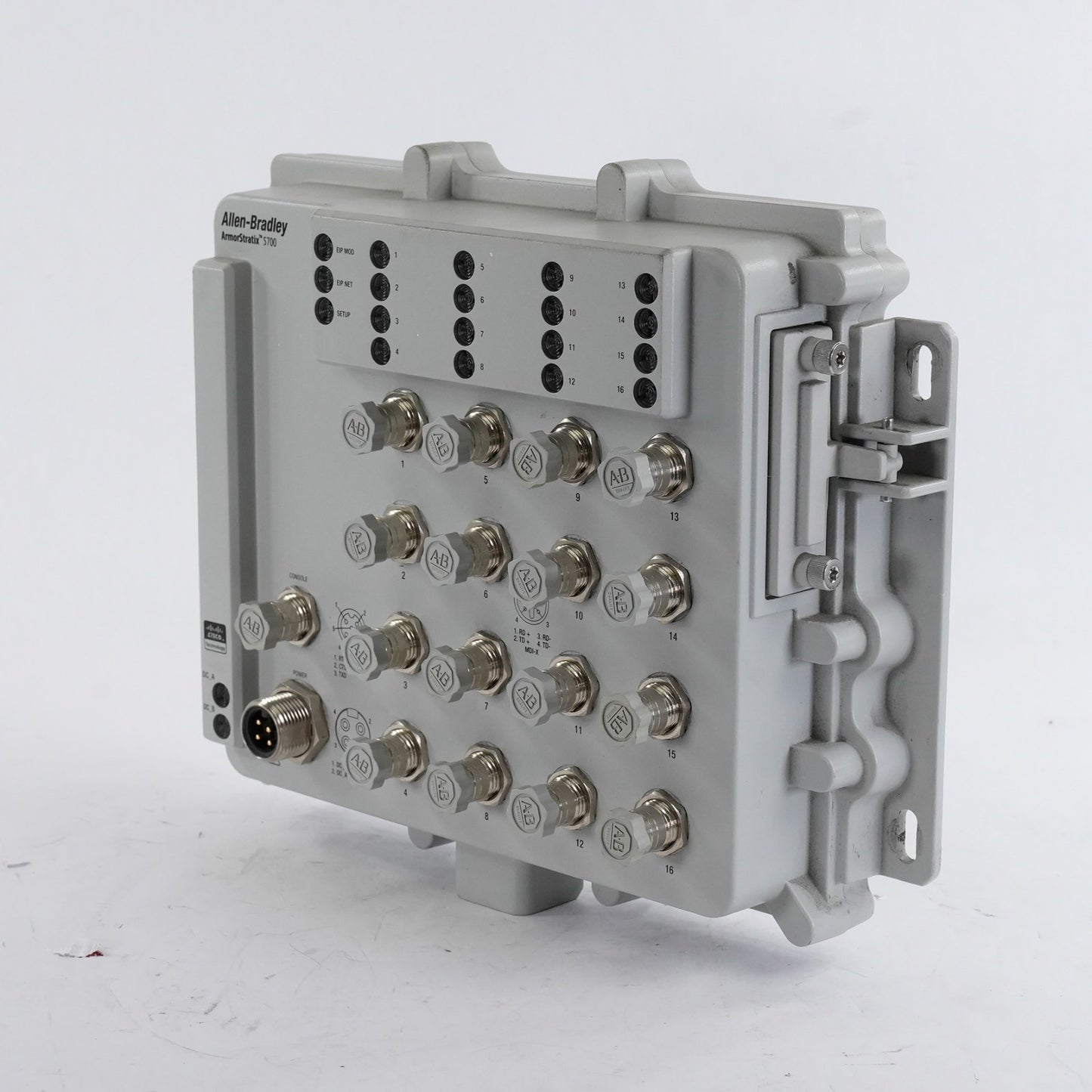 Allen Bradley 1783-ZMS16TA /A Armor 5700 16 Port Managed Switch Excellent Cond.