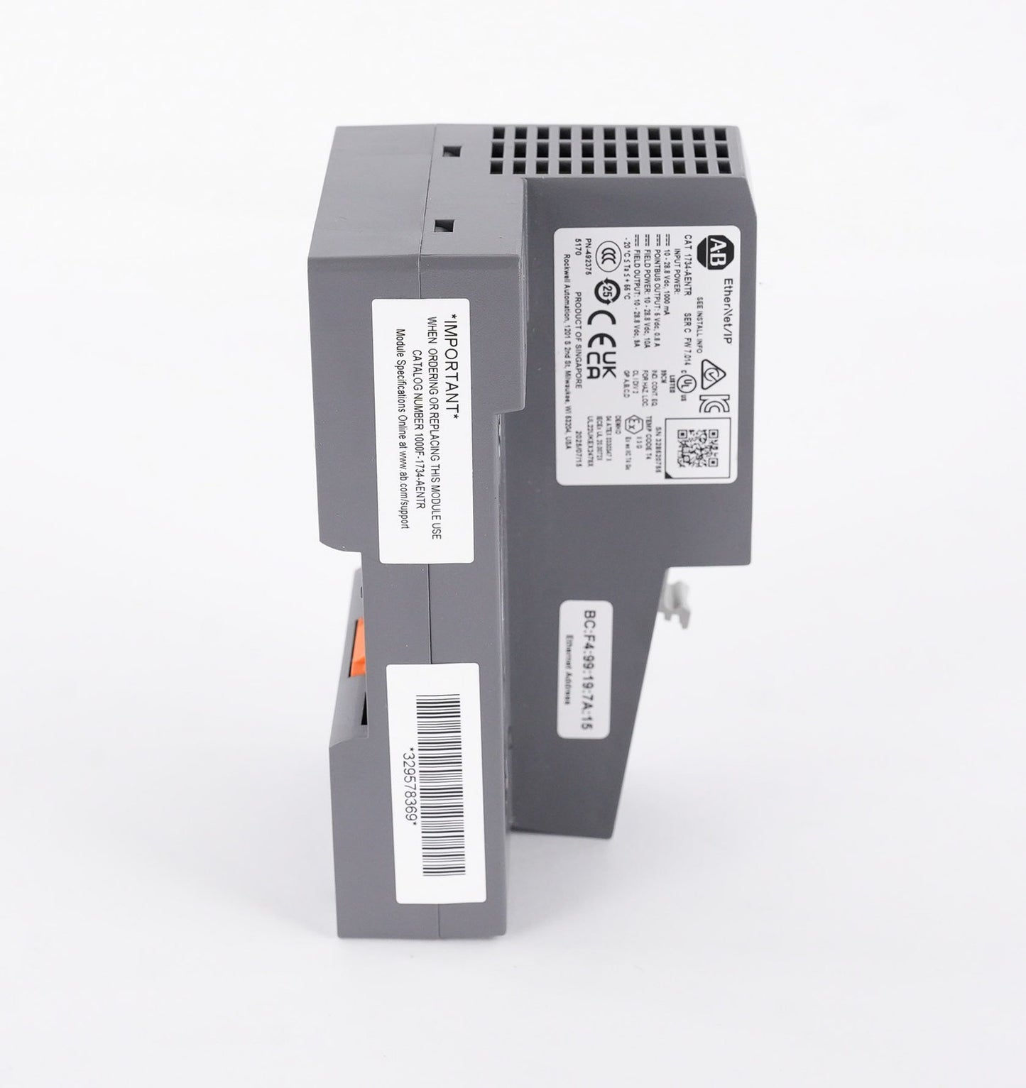Allen Bradley 1734-AENTR /C Point I/O Ethernet Adapter 1734AENTR - Open Box