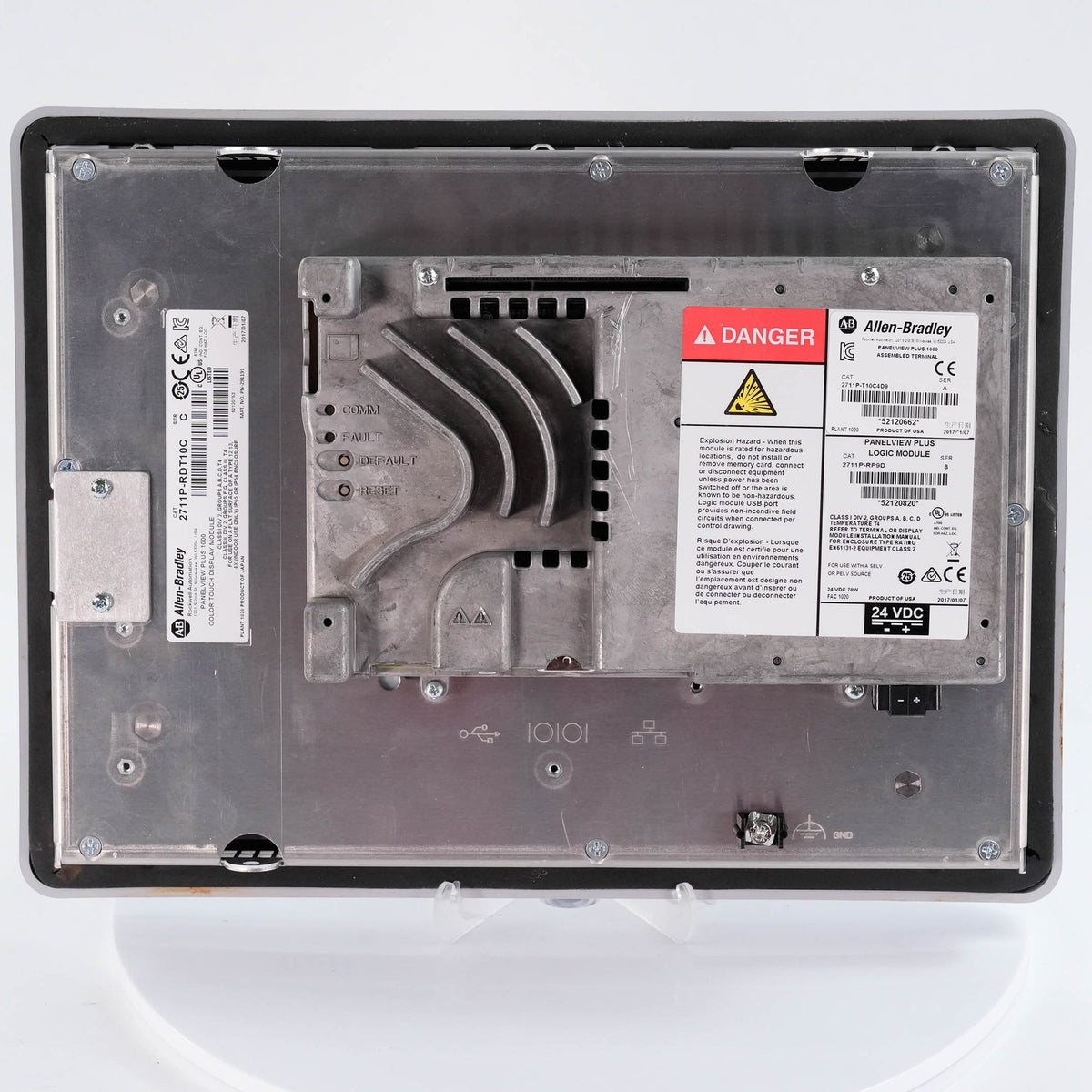 Allen Bradley 2711P-T10C4D9 /A PanelView Plus 1000 Touch HMI 2711P-RP9D