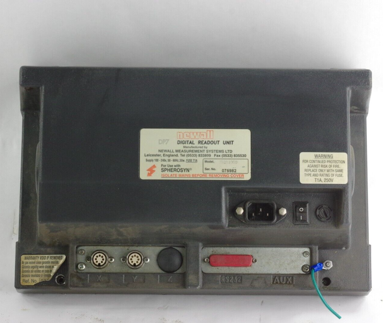 Newall Electronics 7B211000 DP7 Digital Readout Unit 100-240V 50/60Hz