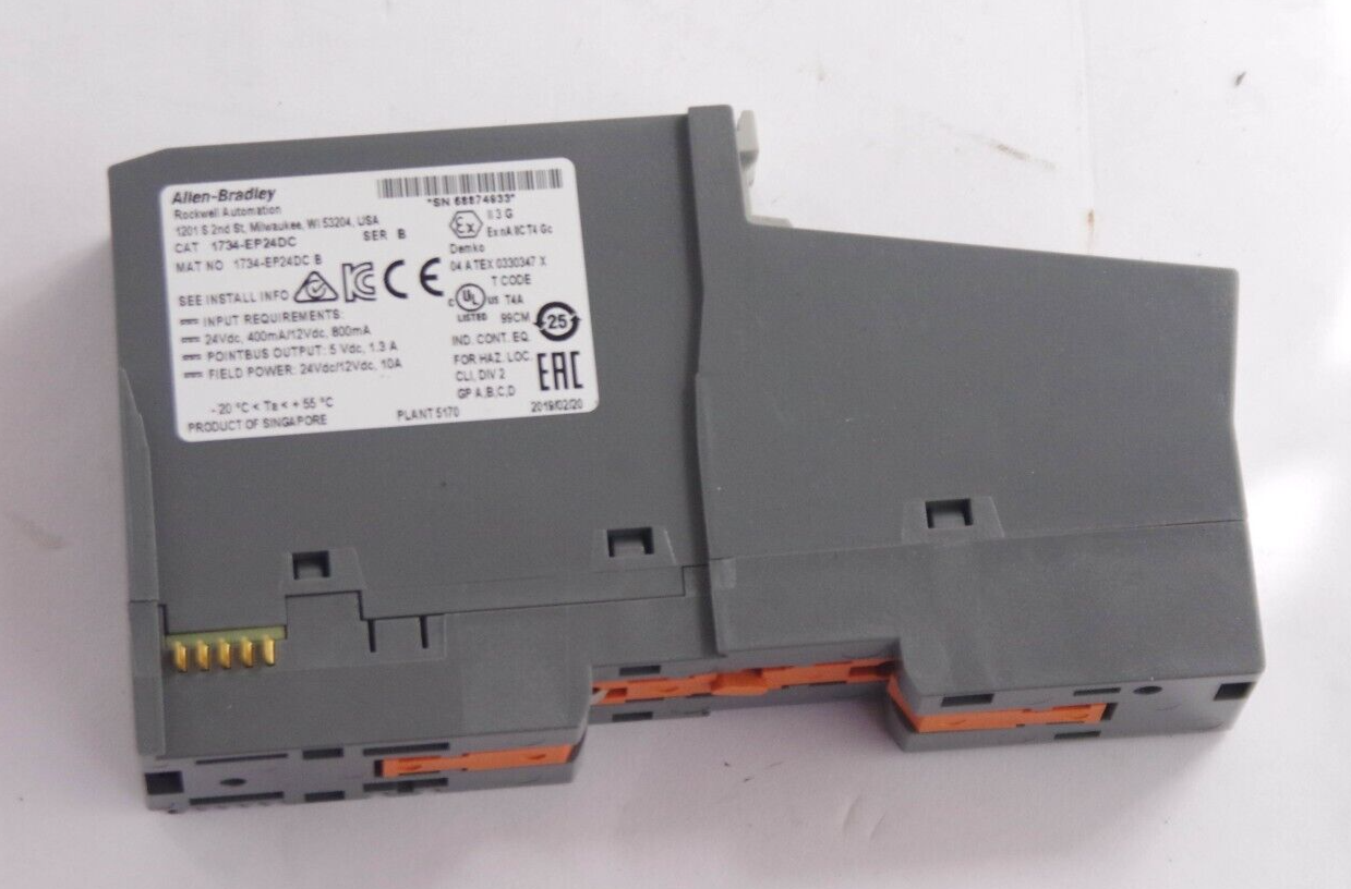 Allen Bradley 1734-EP24DC / 1734EP24DC Ser B Point I/O Extension Power Module