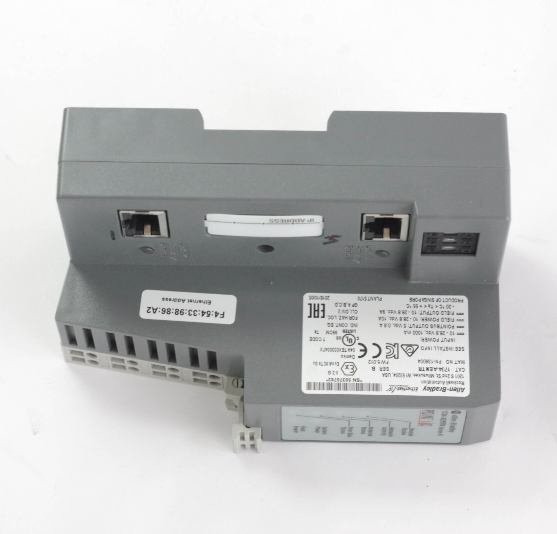 Allen Bradley 1734-AENTR /B Point I/O Network Adaptor FW 5.012