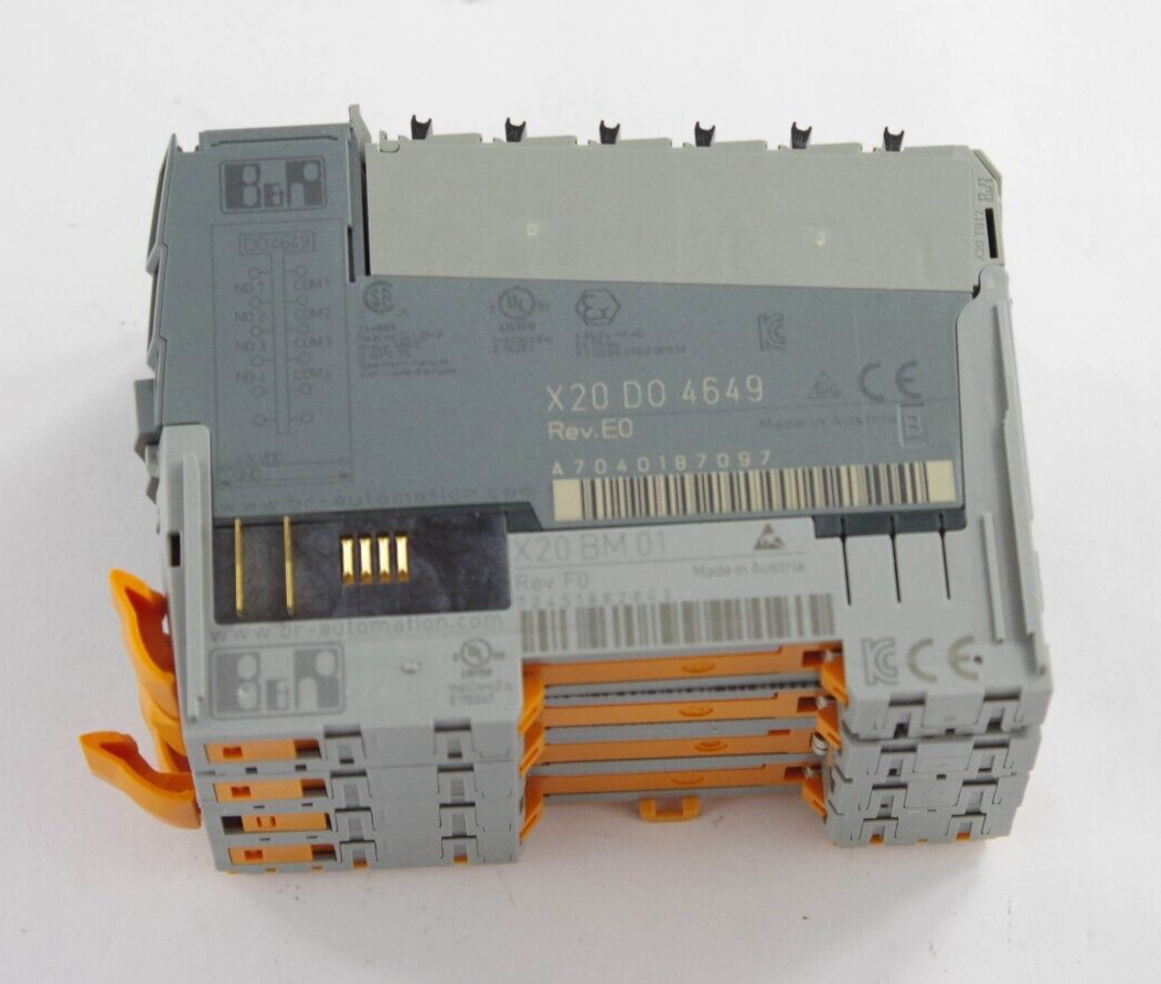 B&R X20 DO 4649 X20D04649 4-Digital Outputs Relay Module Single-channel Outputs