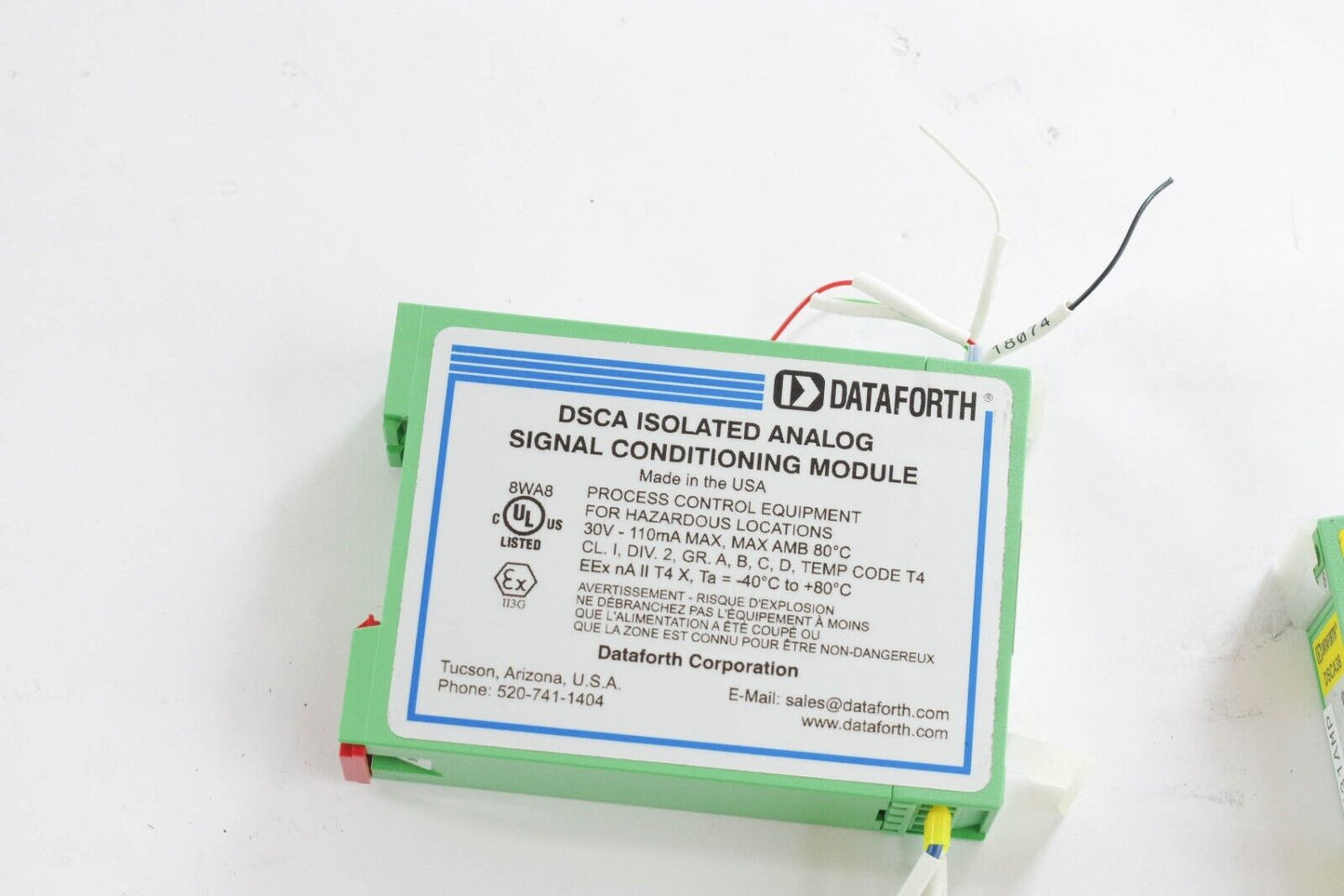 DATAFORTH DSCA38 Strain Gage Input Signal Conditioner