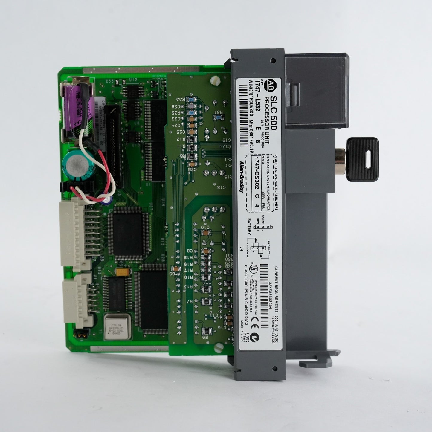 Allen Bradley 1747-L532 /E 1747-OS302 SLC 500 5/03 CPU Processor 16K + Warranty