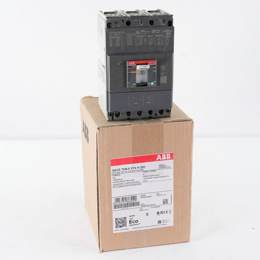 ABB SACE Tmax XT4H 250 Circuit Breaker 1SDA080080R1 XT4HU3150AFF000XXX 3p F F UL