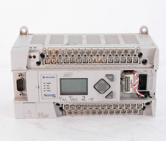 Allen Bradley 1766-L32BWA /A Rev E MicroLogix 1400 Controller 1766L32BWA