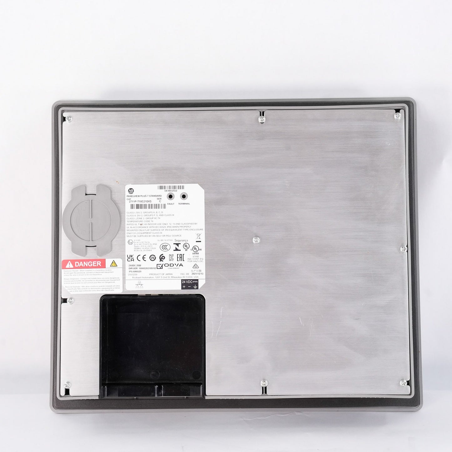 Allen Bradley 2711P-T10C21D8S /C PanelView Plus 7 10.4" Touch 2711PT10C21D8S