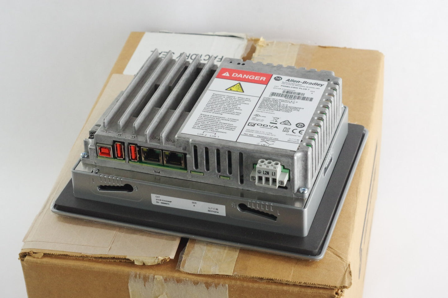 Allen Bradley 2711P-T7C22A9P /A Panelview Plus 7 Terminal - Open Box