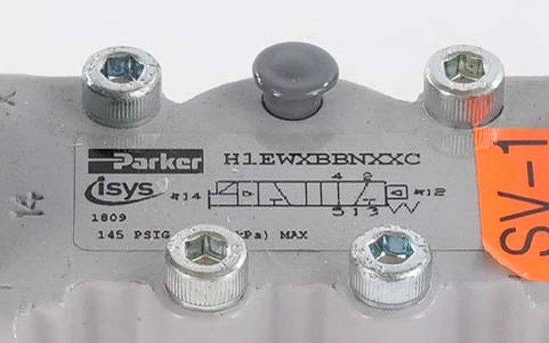 Parker H1EWXBBNXXC H-Series ISO 5599-1 Size 1 Single Solenoid Air Control Valve