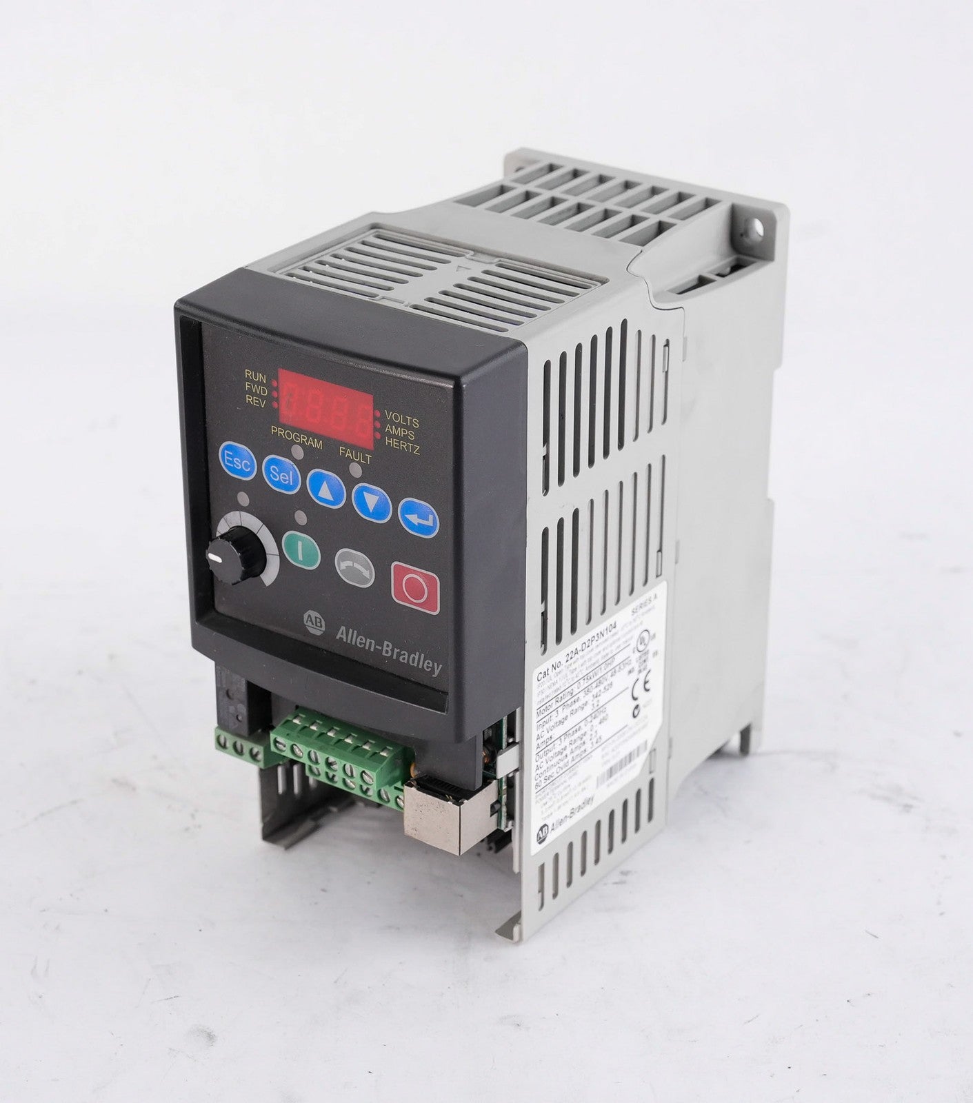 Allen Bradley 22A-D2P3N104 /A PowerFlex AC Drive 480V 3-Phase - Open Box