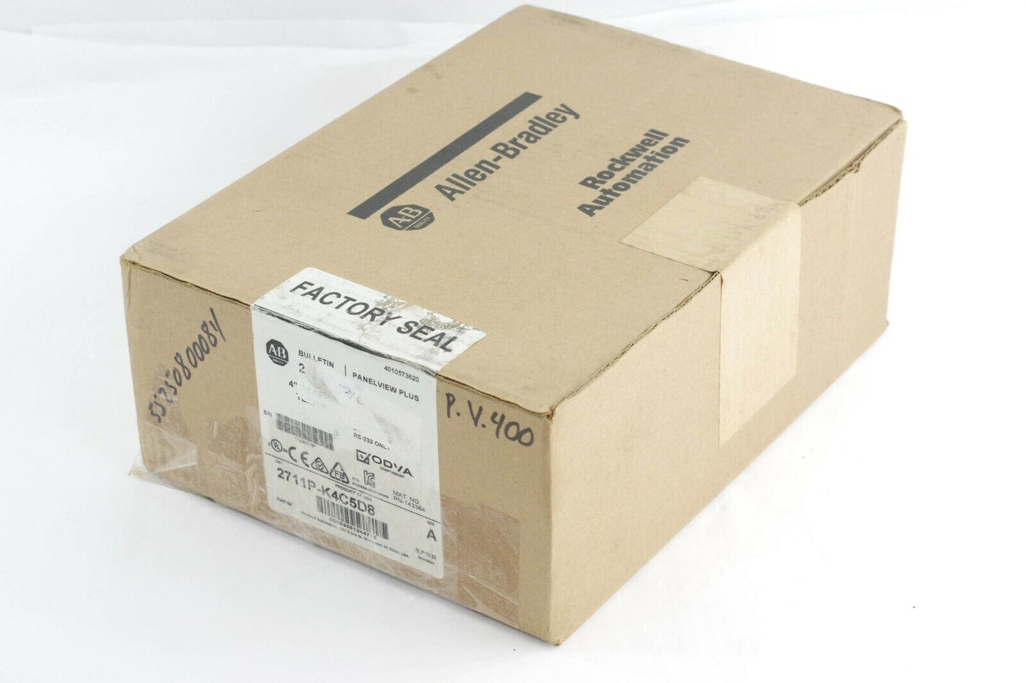 2019 Allen Bradley Panelview Plus 400 2711P-K4C5D8 Ser A - New Open Box