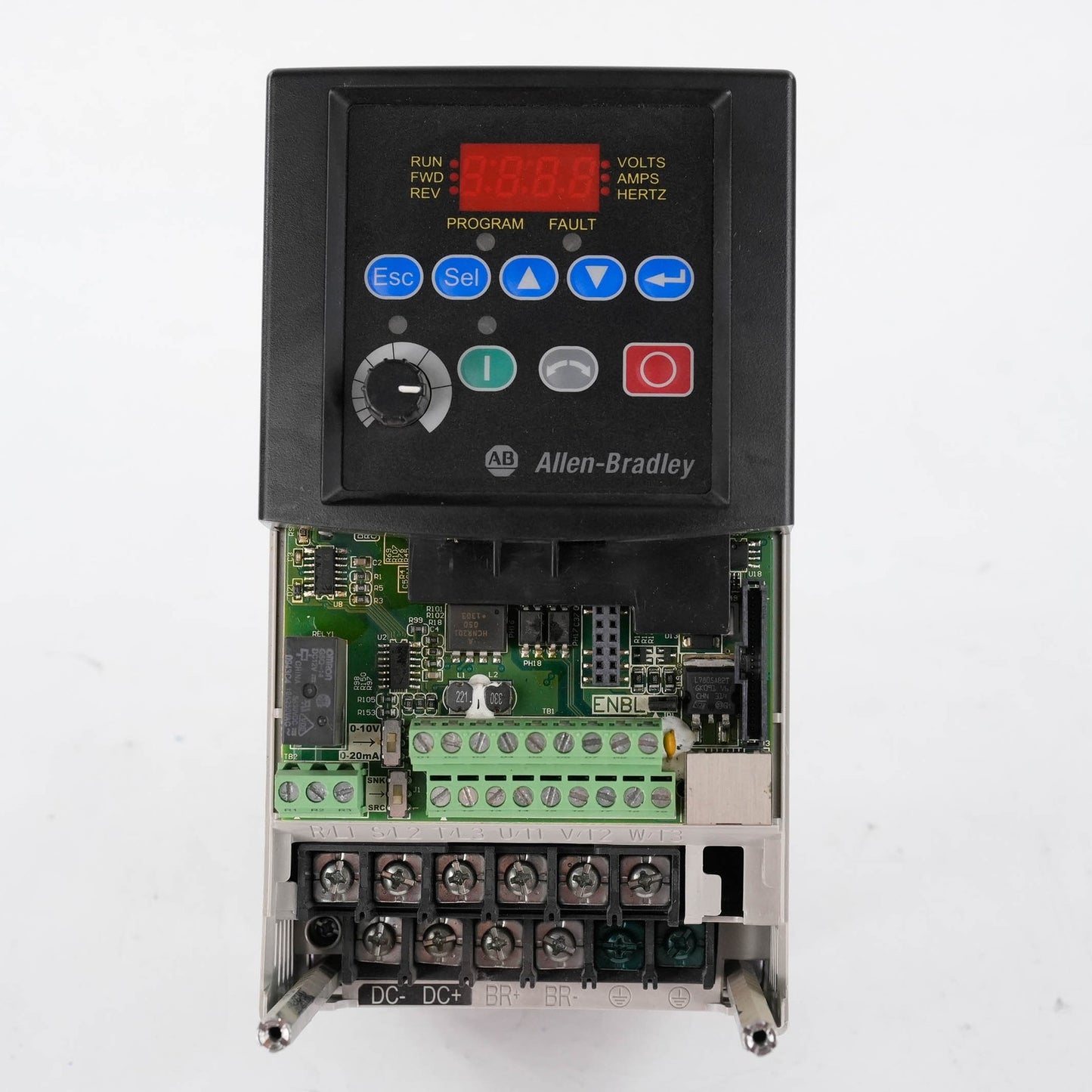 Allen Bradley 22B-D4P0N104 Ser A PowerFlex 40 AC Drive 480V 1.5kW 22BD4P0N104