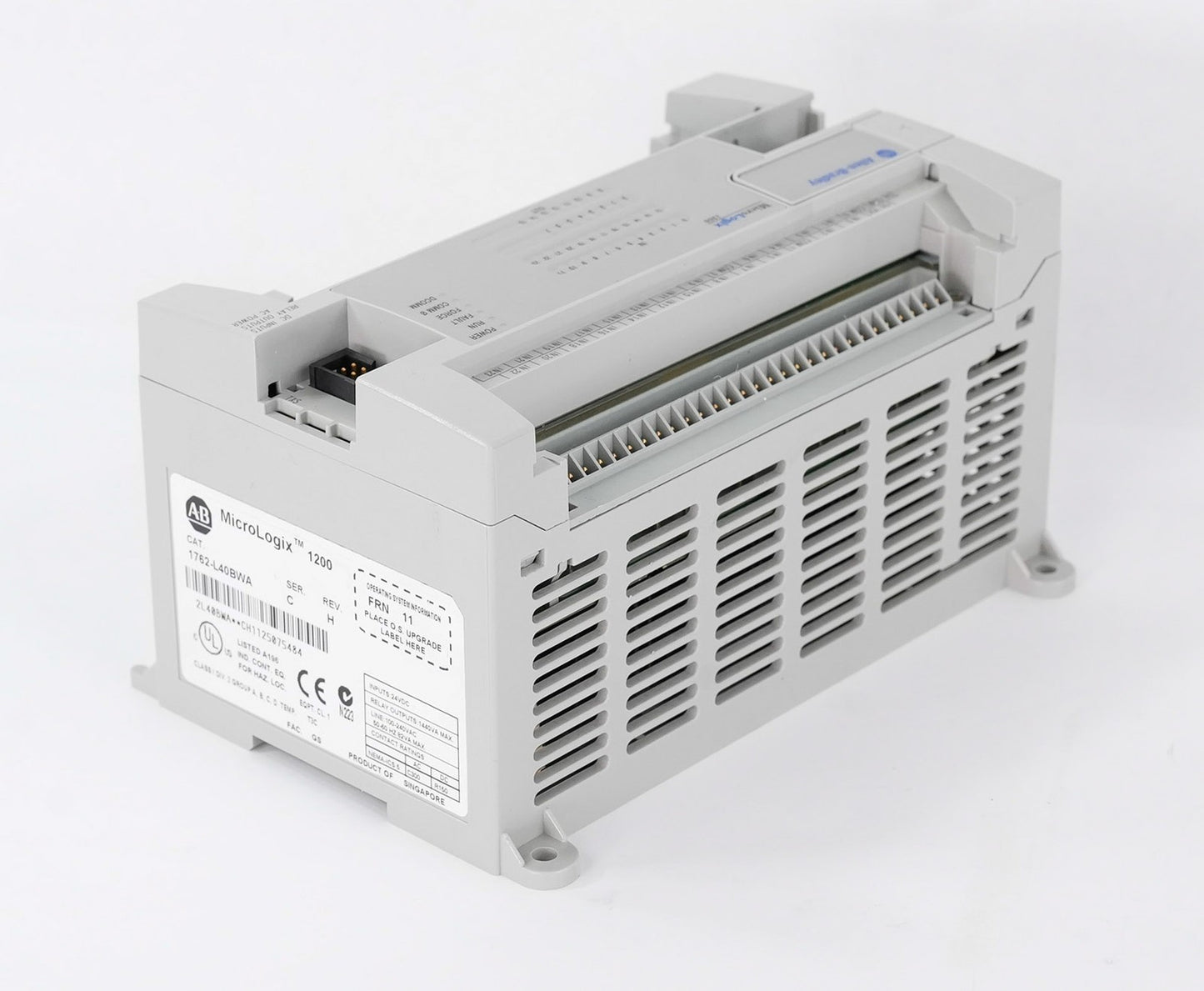 Allen Bradley 1762-L40BWA /C Rev H MicroLogix 1200 PLC Processor 1762L40BWA