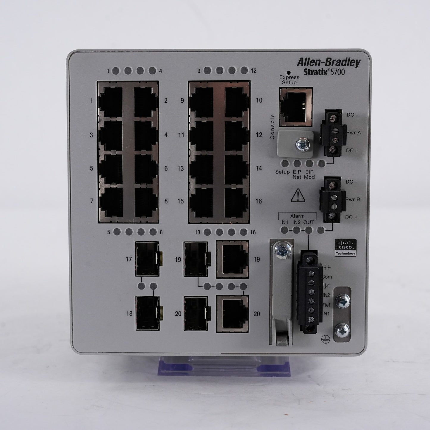 Allen Bradley 1783-BMS20CL /A Stratix 5700 Ethernet Managed Switch Lightly Used