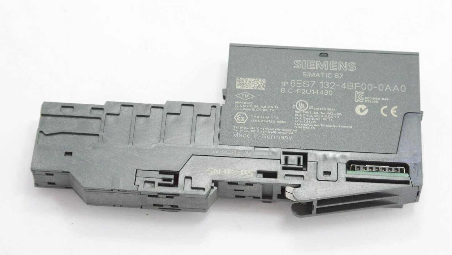 Siemens 6ES7 132-4BF00-0AA0 / 6ES71324BF000AA0 Simatic S7 - With Base