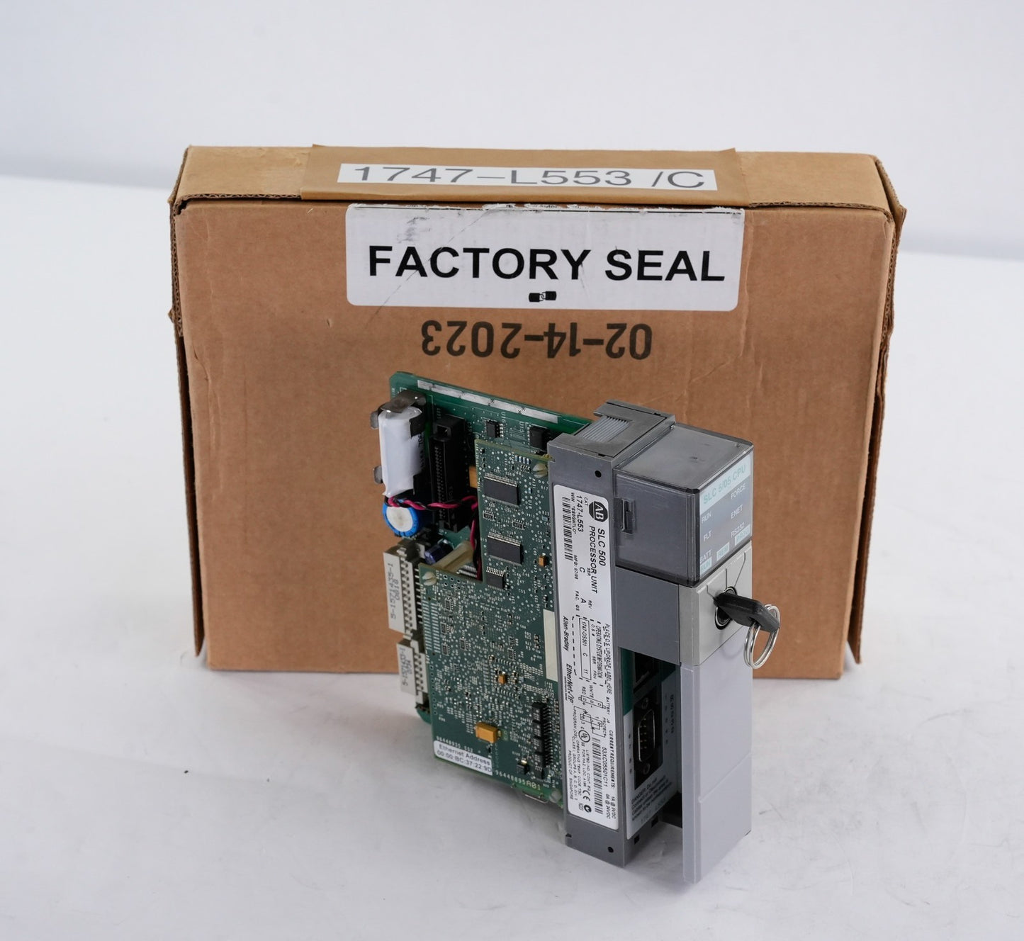 Allen Bradley 1747-L553 /C SLC 500 5/05 CPU 64K Processor Unit 1747L553 - Refurb