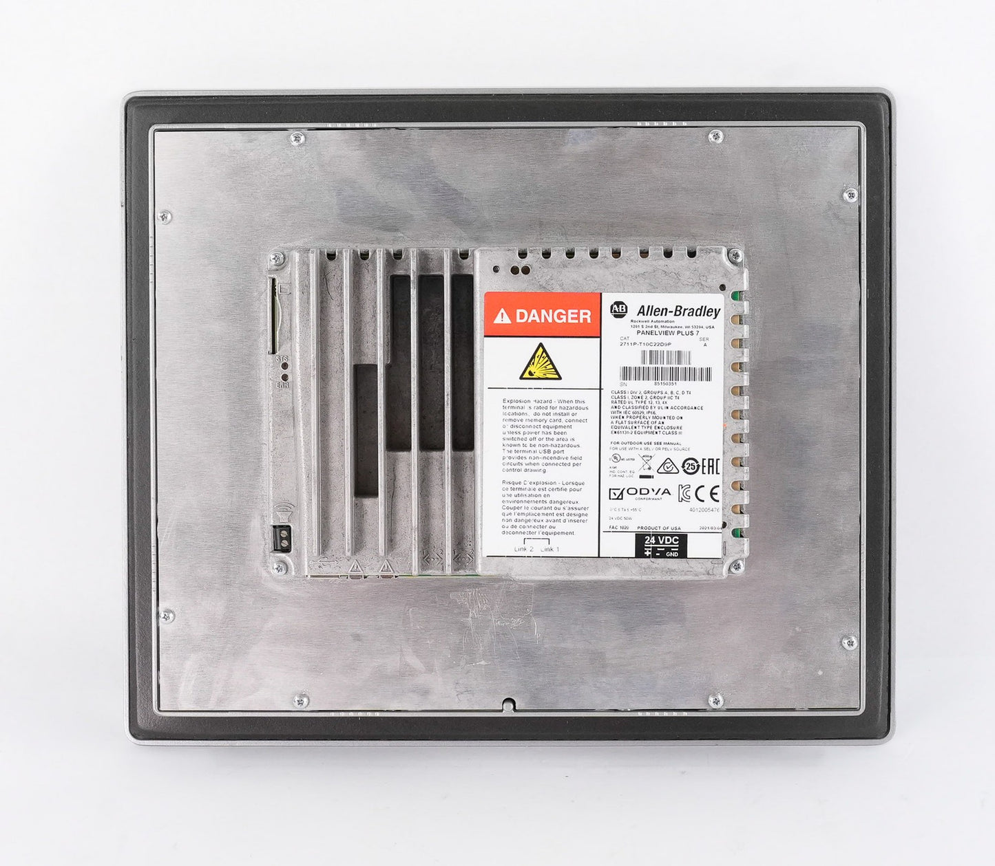 Allen Bradley 2711P-T10C22D9P /A PanelView Plus 7 HMI 2711PT10C22D9P Series A