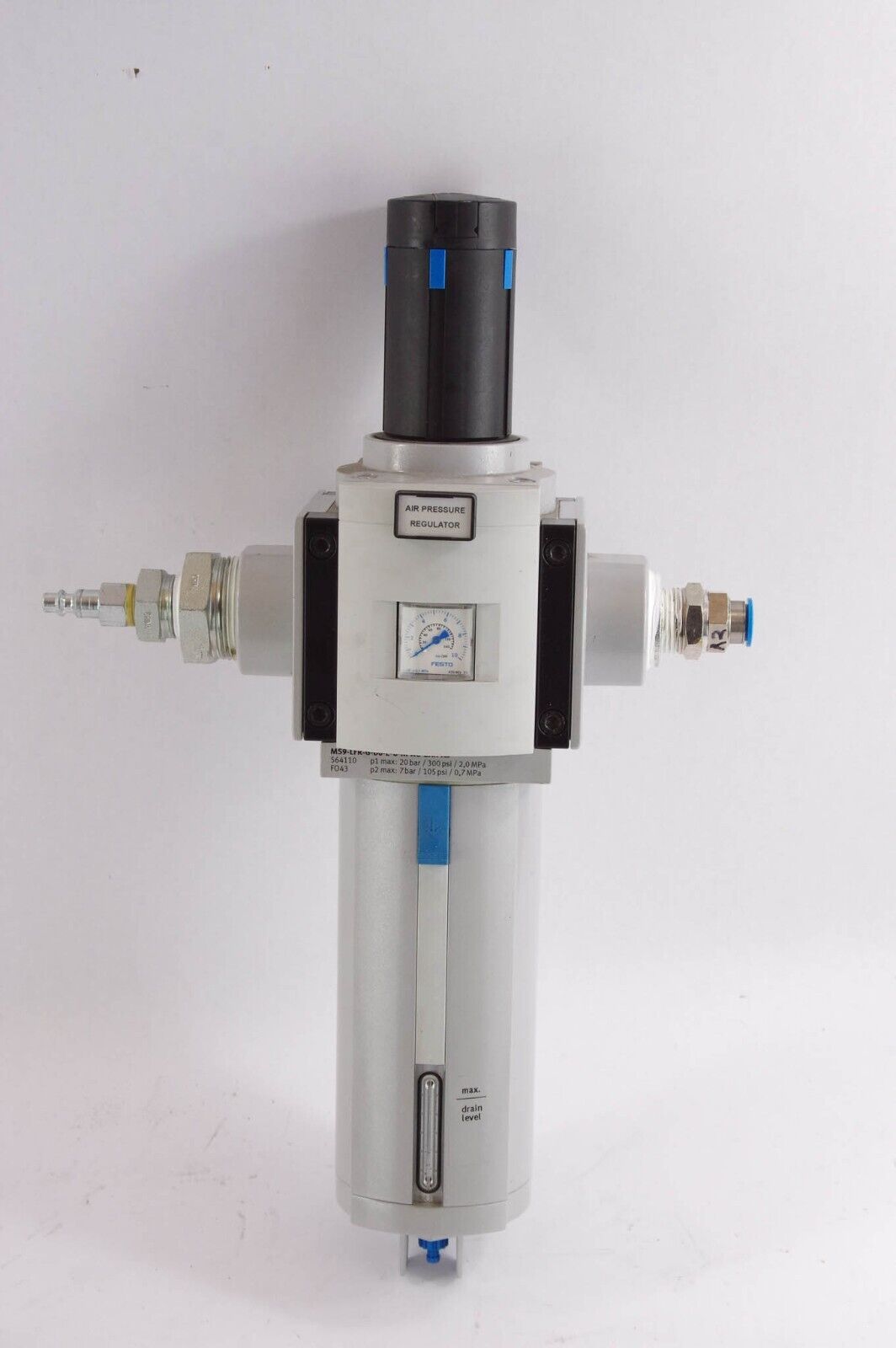 FESTO MS9-LFR-G-D6-E-U-M-AG-BAR-AS / MS9LFRGD6EUMAGBARAS Filter regulator