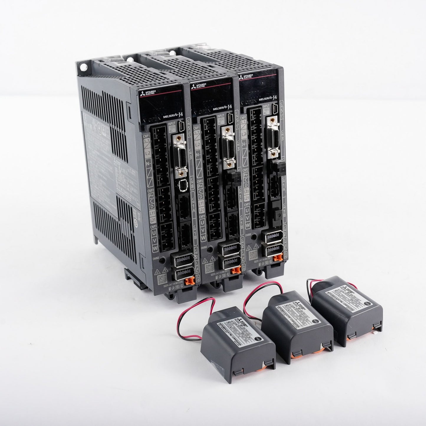 Mitsubishi Melservo-J4 MR-J4-20B1-RJ AC Servo Drive 200W MRJ420B1RJ