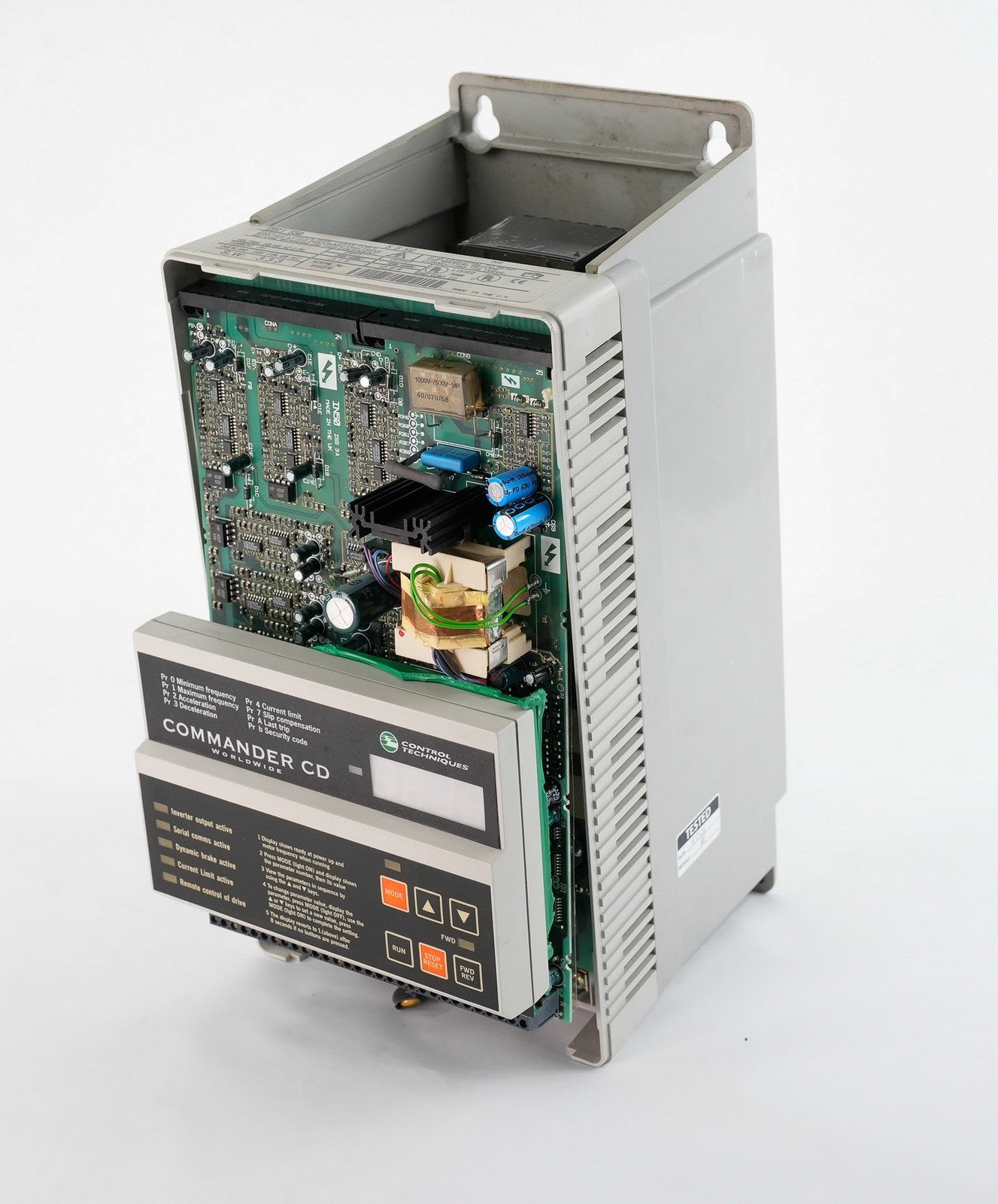 Control Techniques CDII 550 AC Drive 5.5kW 480V 12A CDII550 (No Cover) Works!