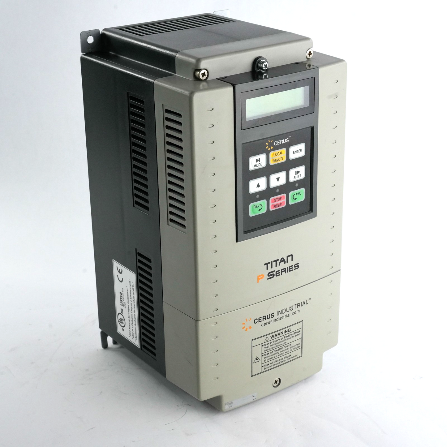 Cerus Industrial CI-007-P2 VFD Titan P Series AC 240V 7.5 HP CI007P2 Drive + WTY