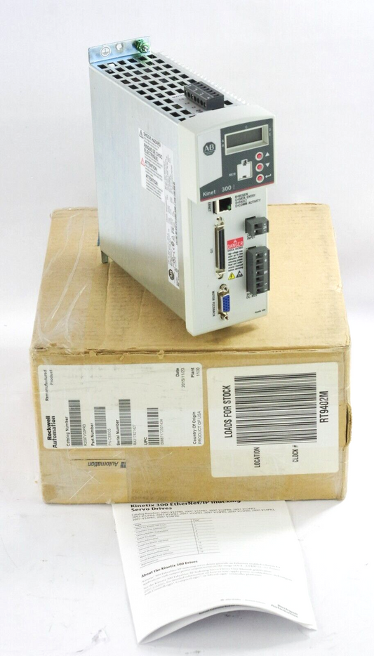 Allen Bradley Kinetix 300 2097-V33PR3 /A Servo Drive - AB Remanufactured Surplus