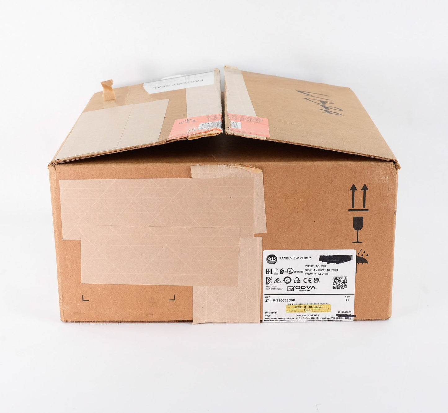 Allen Bradley 2711P-T10C22D9P /B PanelView Plus 7 HMI Display Refurbished Ser B