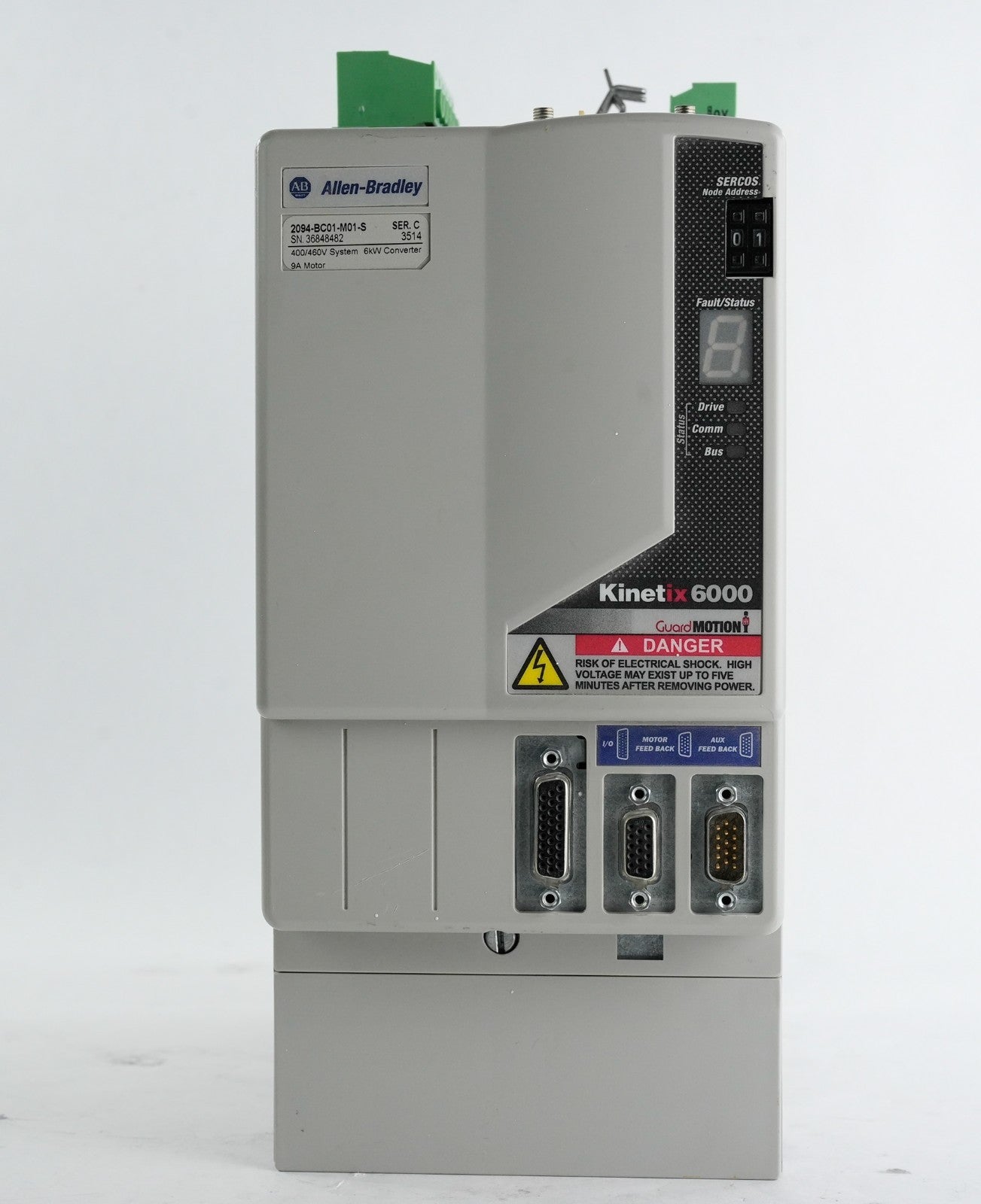 Allen Bradley 2094-BC01-M01-S /C Kinetix 6000 400/460V 9A Integrated Axis Module