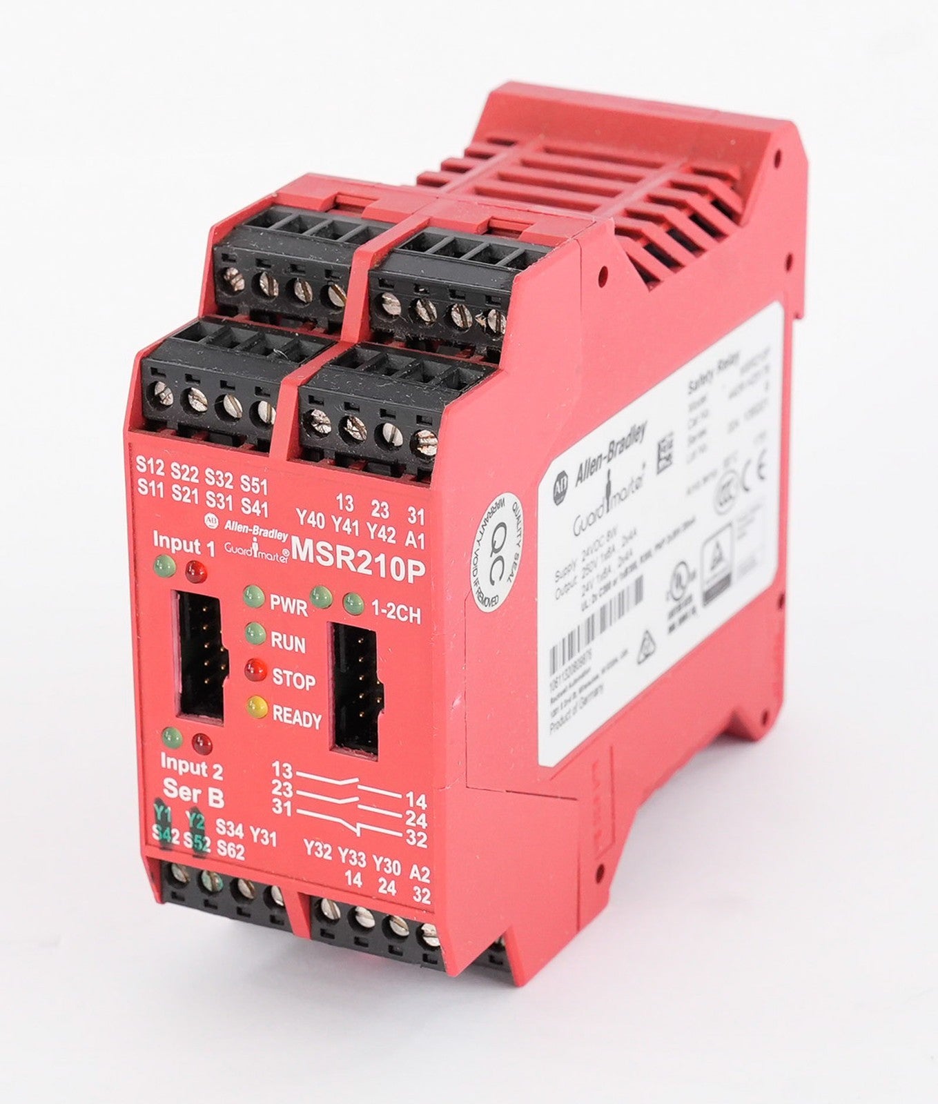 Allen Bradley 440R-H23176 MSR210P Guardmaster Safety Relay 24V DC 440RH23176