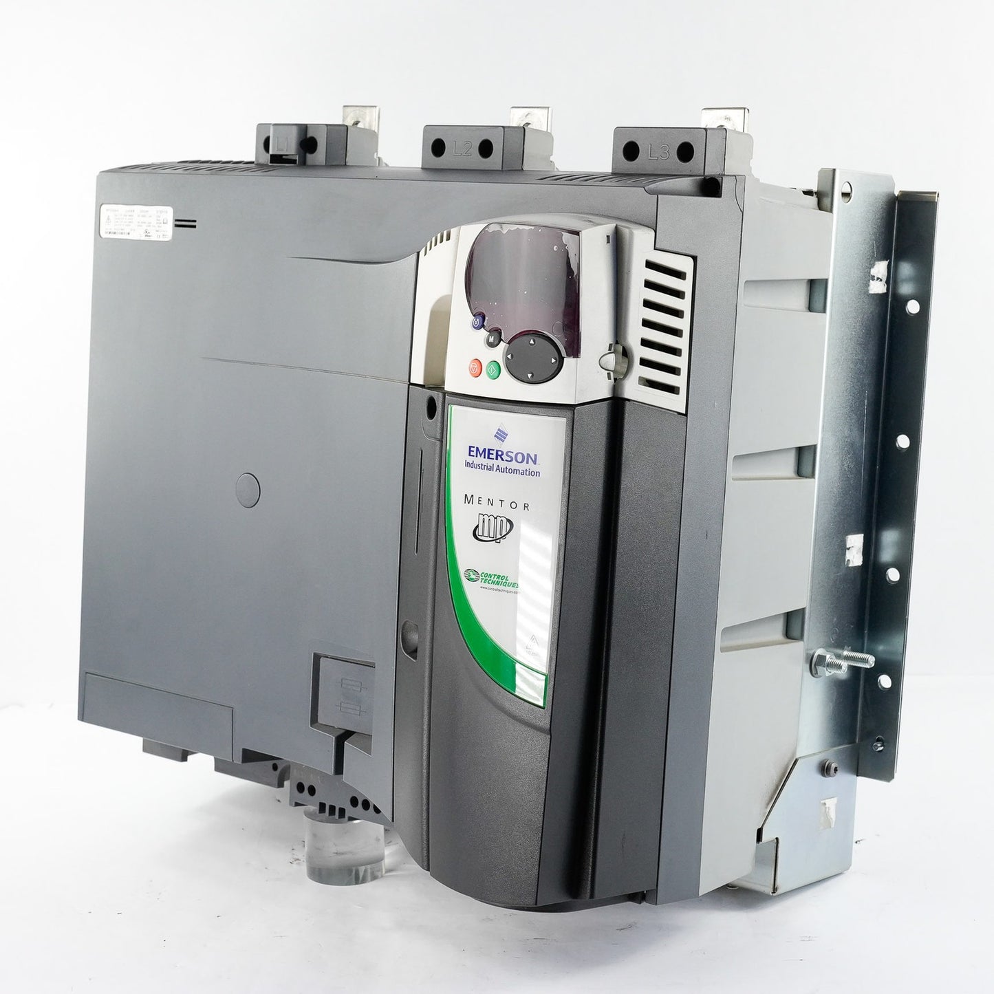 Emerson MP550A4 Mentor DC Drive 200kW 300HP 550A 480V STD19 Control-Techniques