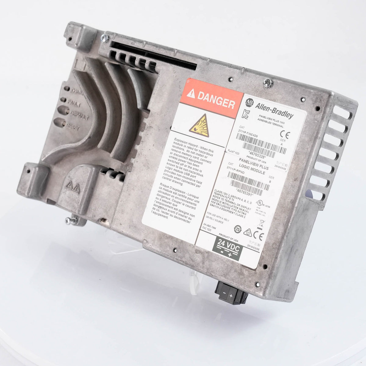 Allen Bradley 2711P-RP9D Ser B PanelView Plus 6 Logic Module 512MB