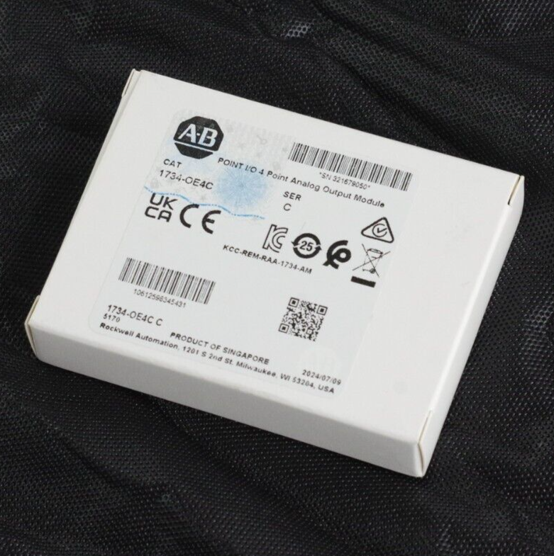 Allen Bradley 1734-OE4C Ser C Point I/O 4-Point Output Module Sealed Surpus