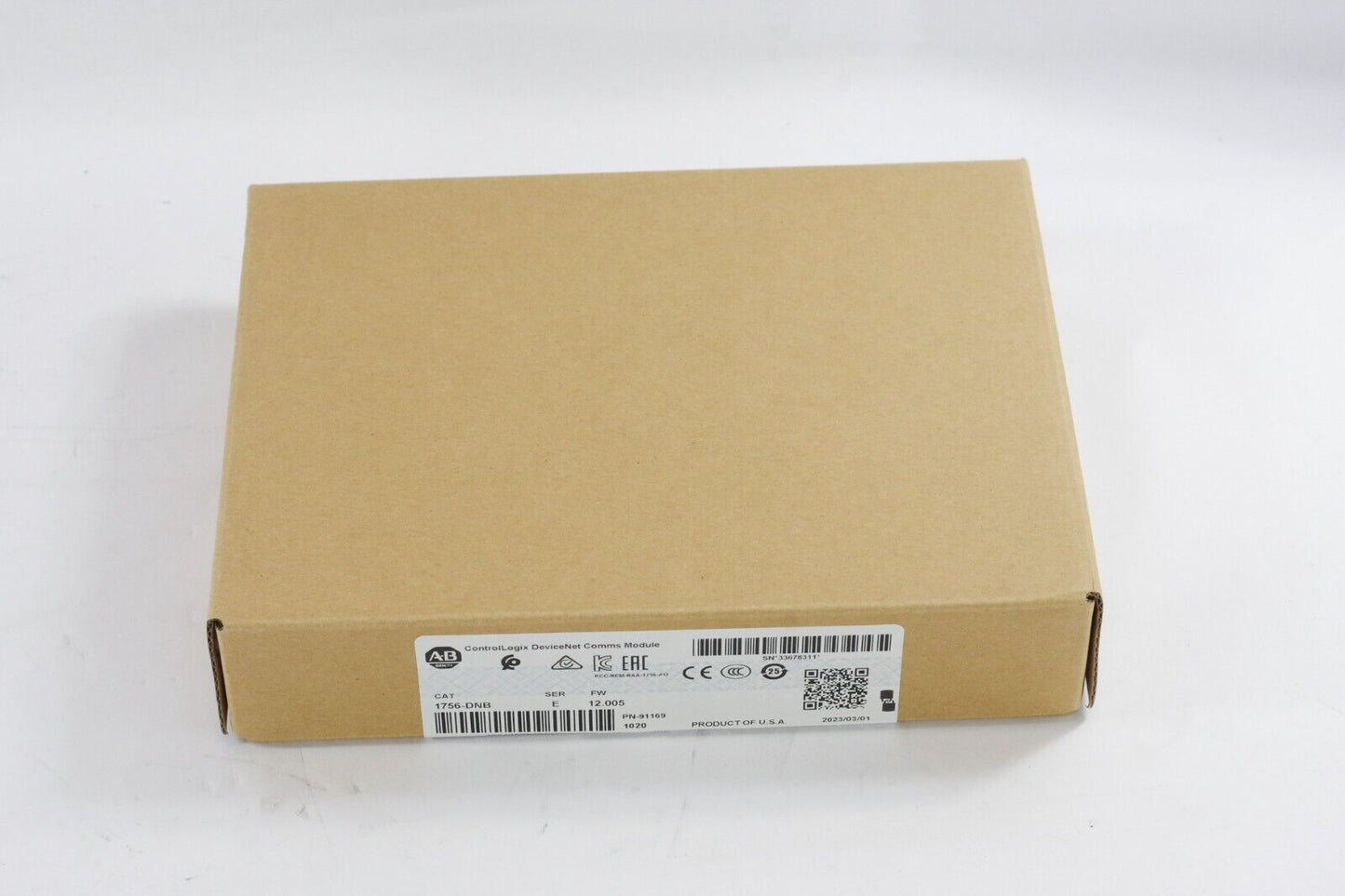 2023 Allen Bradley 1756-DNB Ser E ControlLogix DeviceNet Comms Module - Sealed