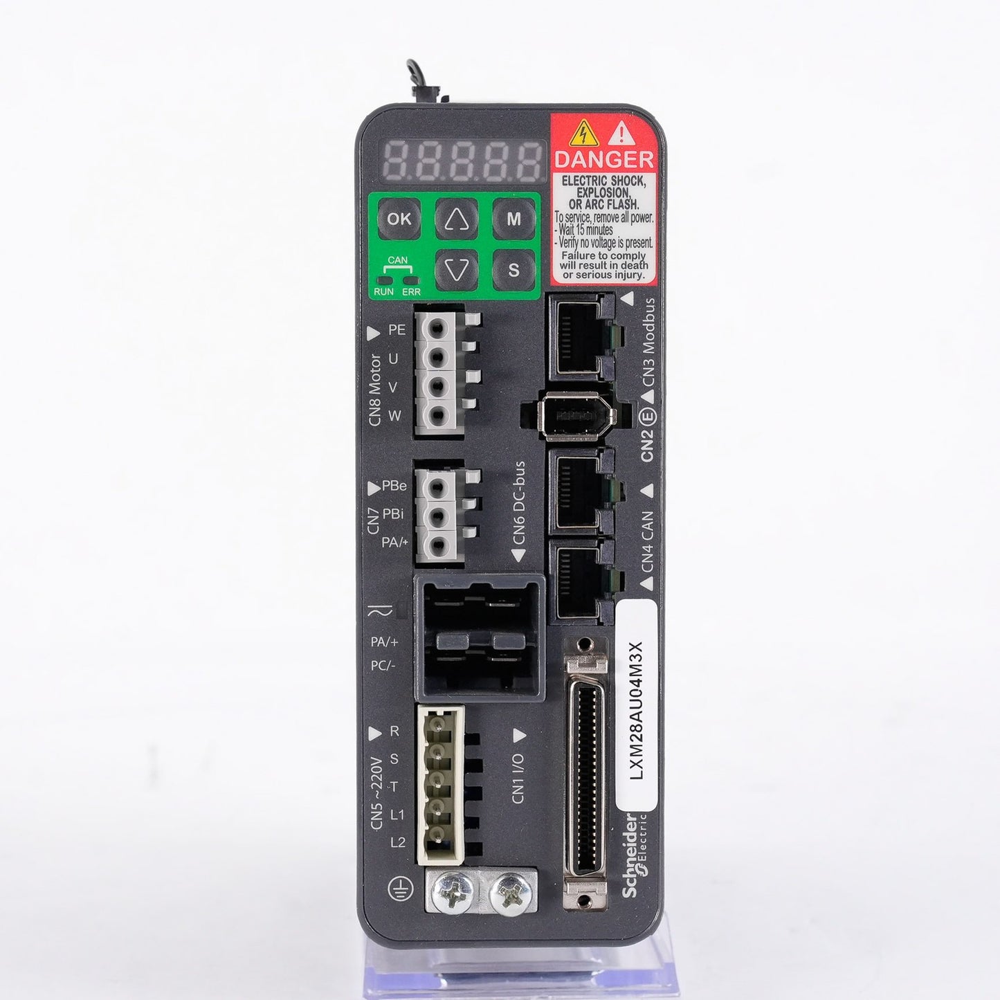 Schneider Electric LXM28AU04M3X Lexium 28 Servo Drive 400W 230V - Open Box