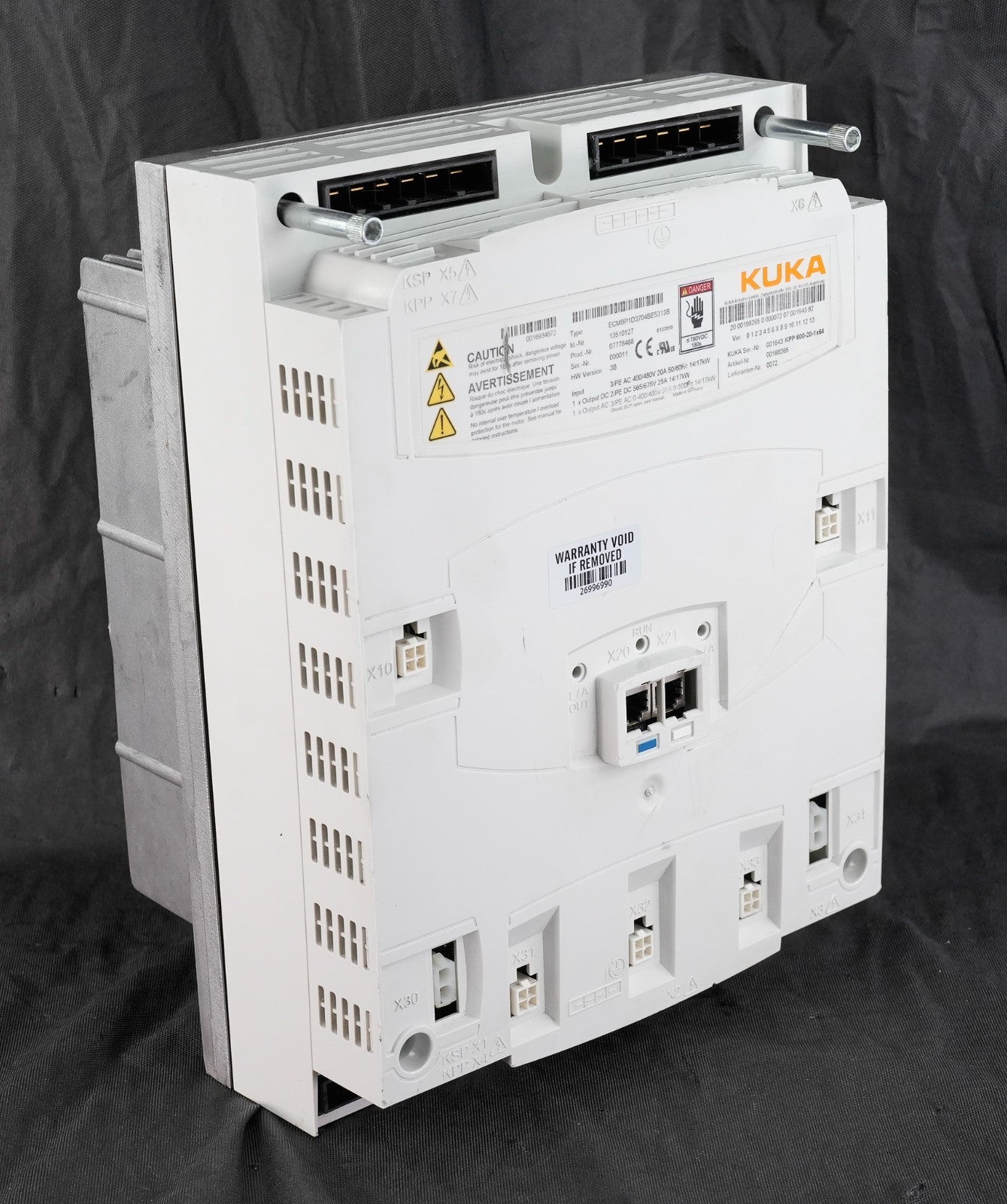 KUKA KPP 600-20-1x64 ECMBP1D3704BE5313A Servo Pack + Warranty