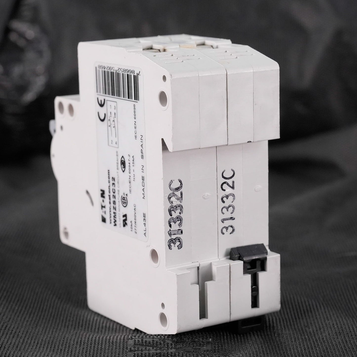 Eaton WMZS2C32 2-Pole Miniature Circuit Breaker 32A 480Y/277VAC