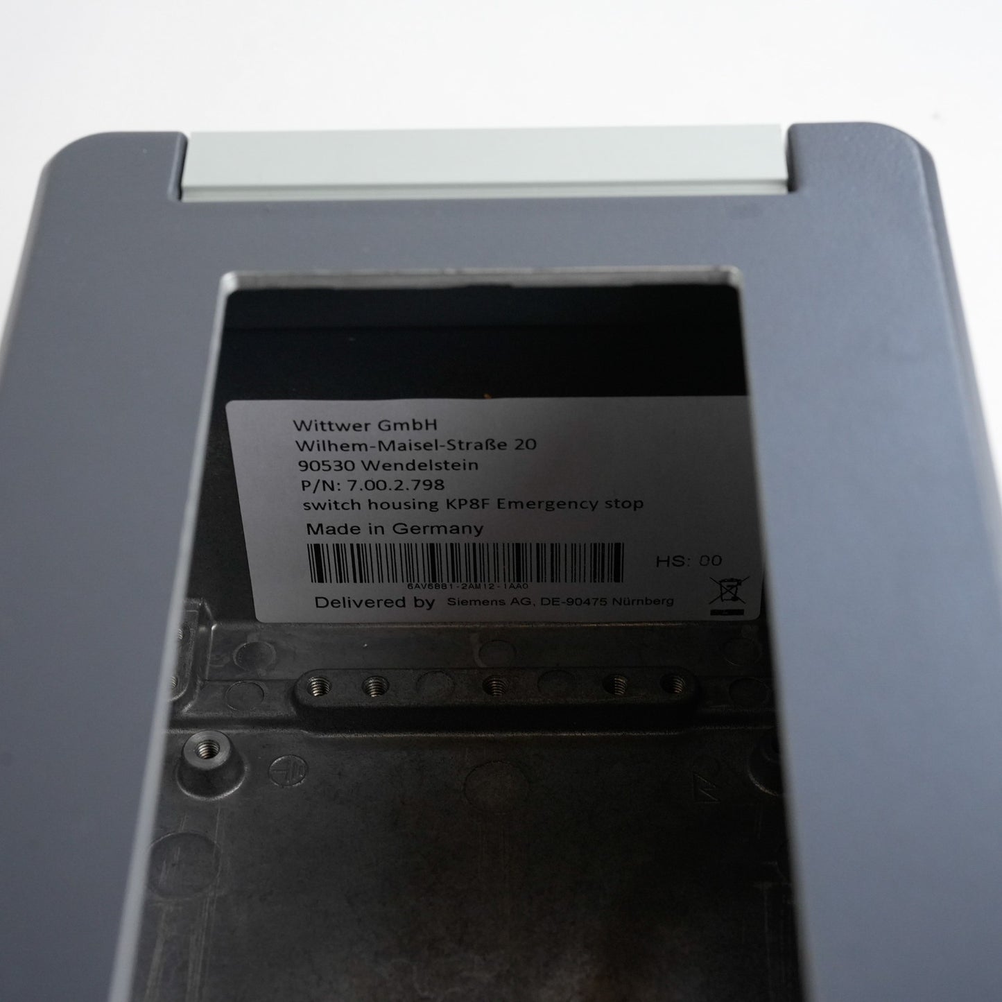 Siemens Simatic 6AV6881-2AM12-1AA0 / 6AV68812AM121AA0 Wittwer - Open Box