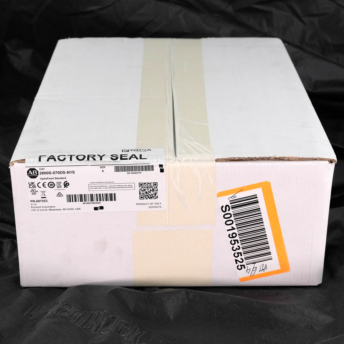 Allen Bradley 2800S-070DS-N1S /A Optixpanel Standard Terminal 2800S070DSN1S