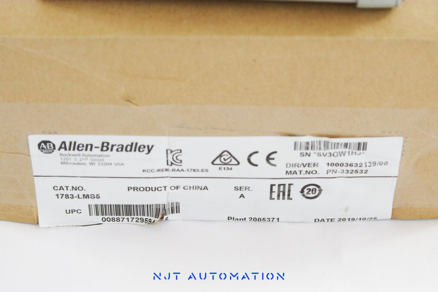 Allen Bradley 1783-LMS5 /A Stratix 2500 Ethernet Switch - Open Box