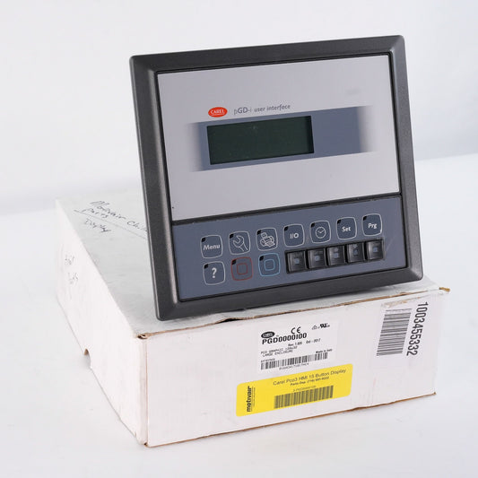 Carel PGD0000100 Rev. 1.026 Graphic Display Terminal Panel - Open Box